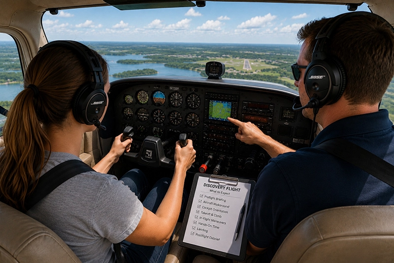 Discovery Flight: What to Expect on Your First Intro Flight