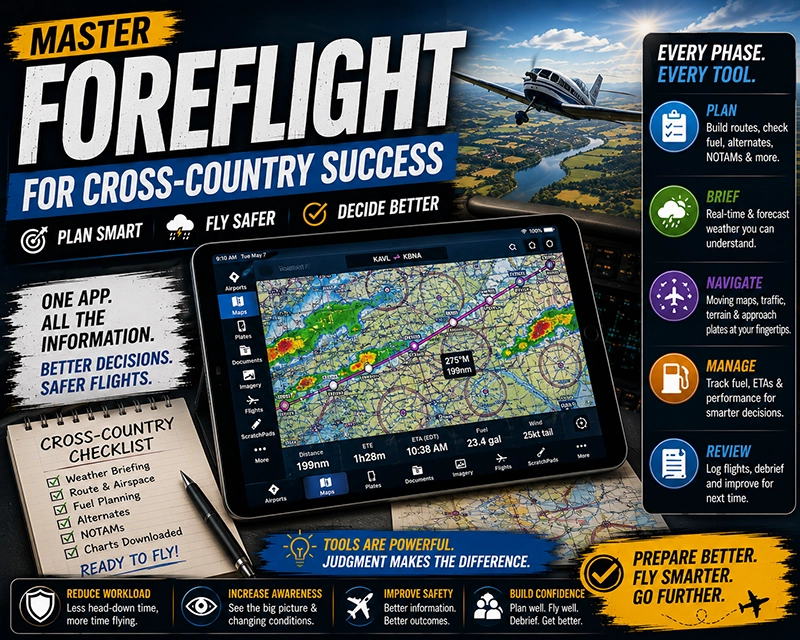 ForeFlight for Cross-Country Flights: Pilot's Practical Guide
