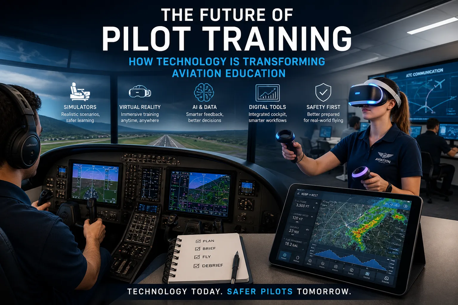 The Future of Pilot Training: How Technology Is Transforming Aviation Education