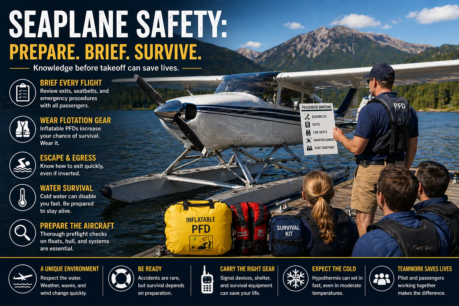 Seaplane Safety: What Happens After Impact Matters Most