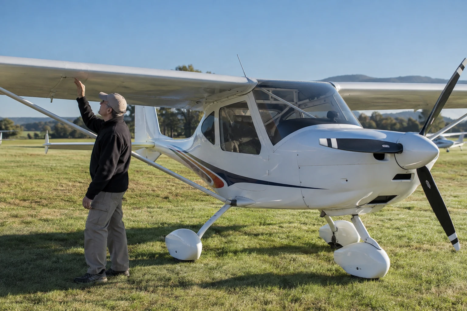 Featured illustration for Sport Pilot Privileges and Limitations: Where the Certificate Fits, showing a realistic aviation regulatory scenario