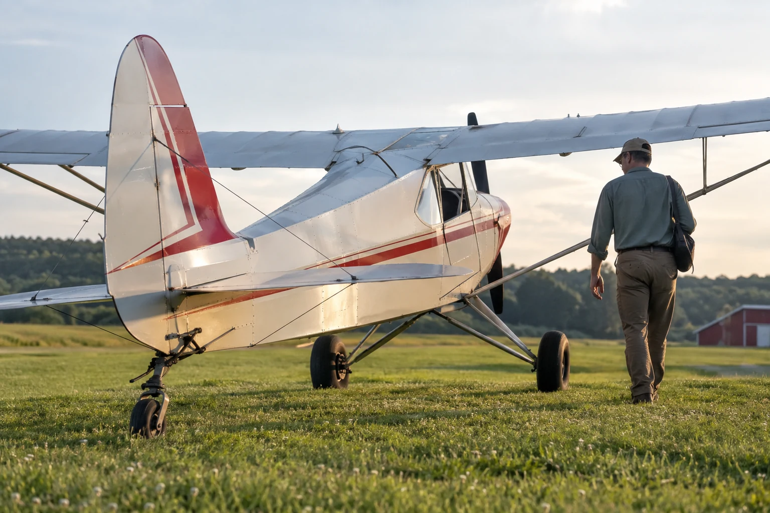 Featured illustration for Tailwheel Training Lessons That Improve All Flying, showing a realistic aviation maneuver scenario