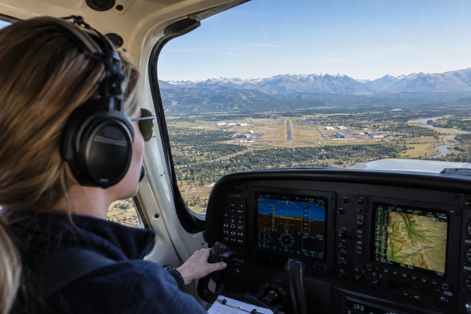 Featured illustration for Visual Climb Over Airport (VCOA): When and How It Is Used, showing a realistic aviation ifr scenario