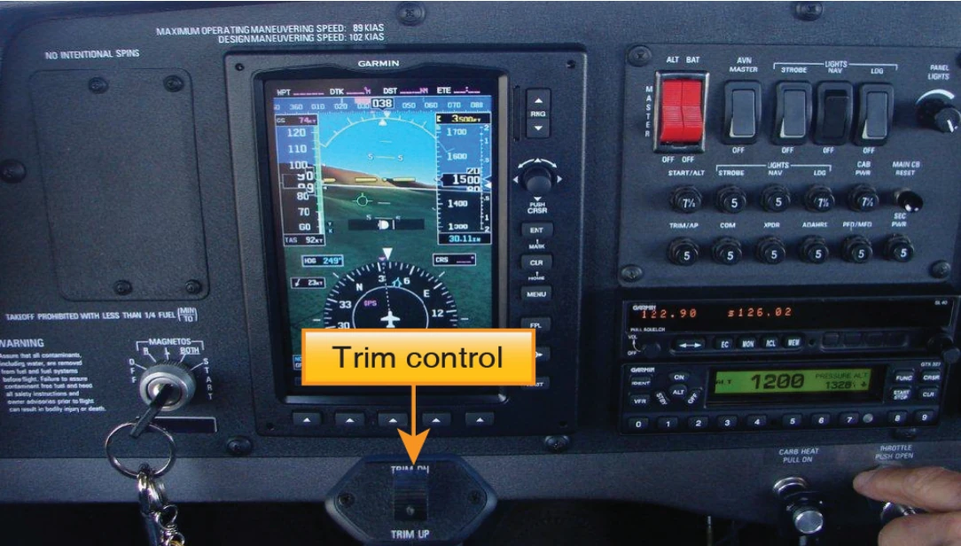 Trim control.