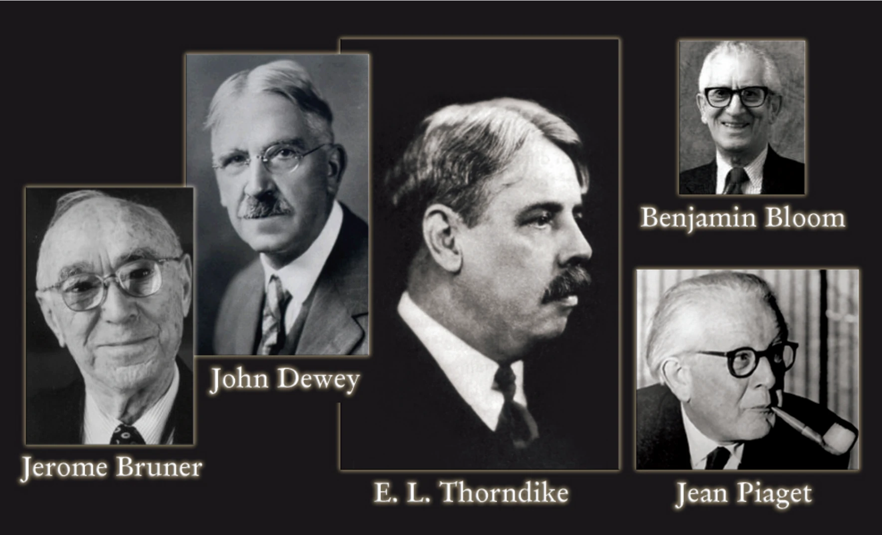 Figure 3-3. Psychologists and educators who established the theories of cognitive learning.
