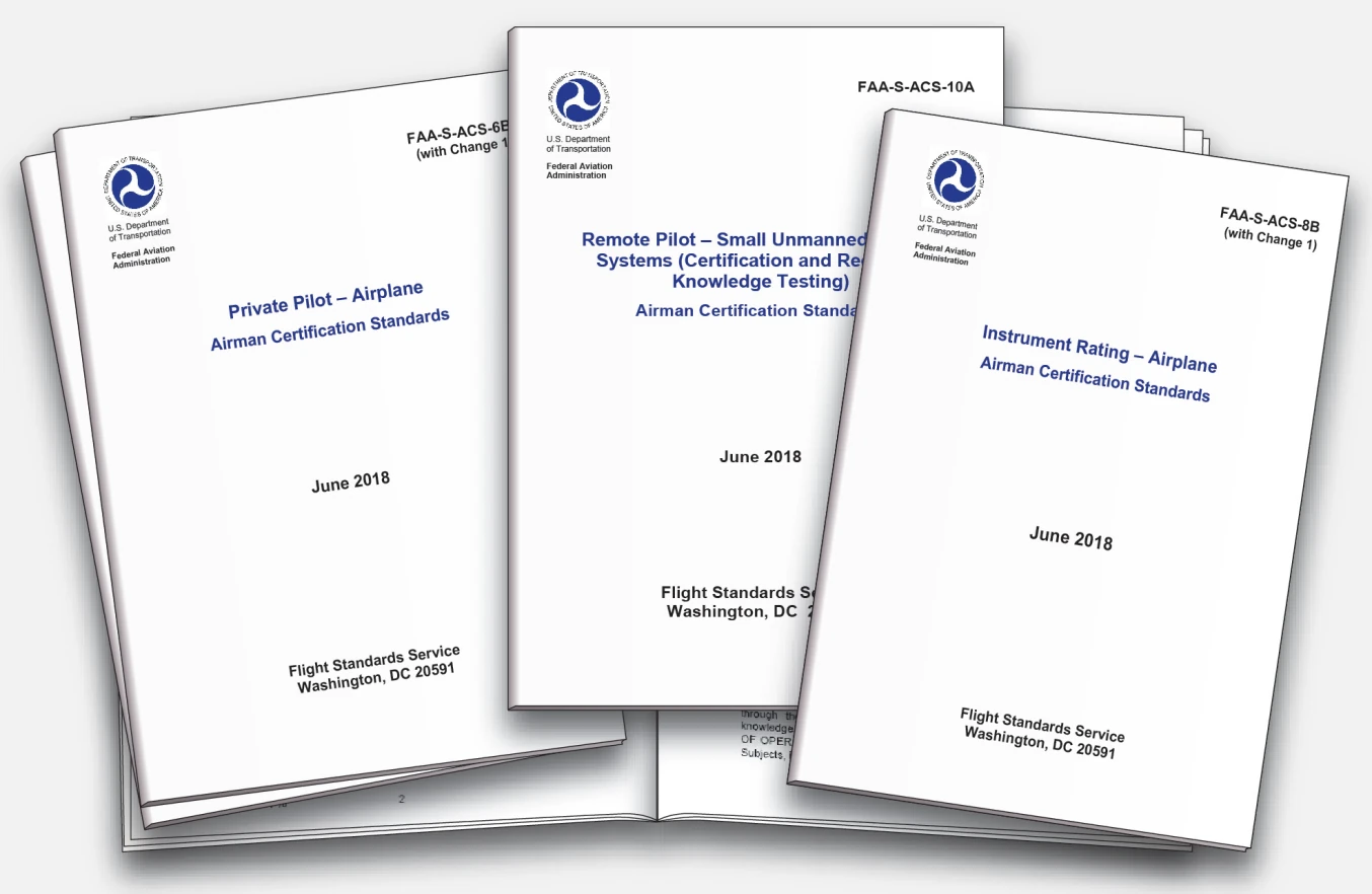 Figure 5-5. Examples of Airman Certification Standards.