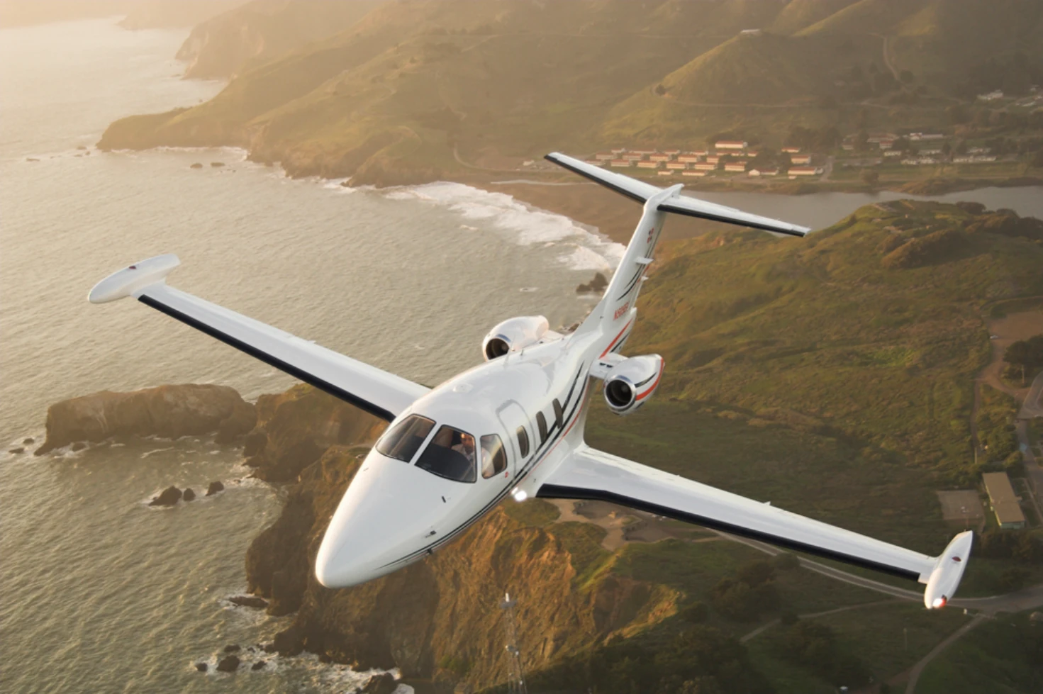 Figure 7-9. Very light jet aircraft in flight.