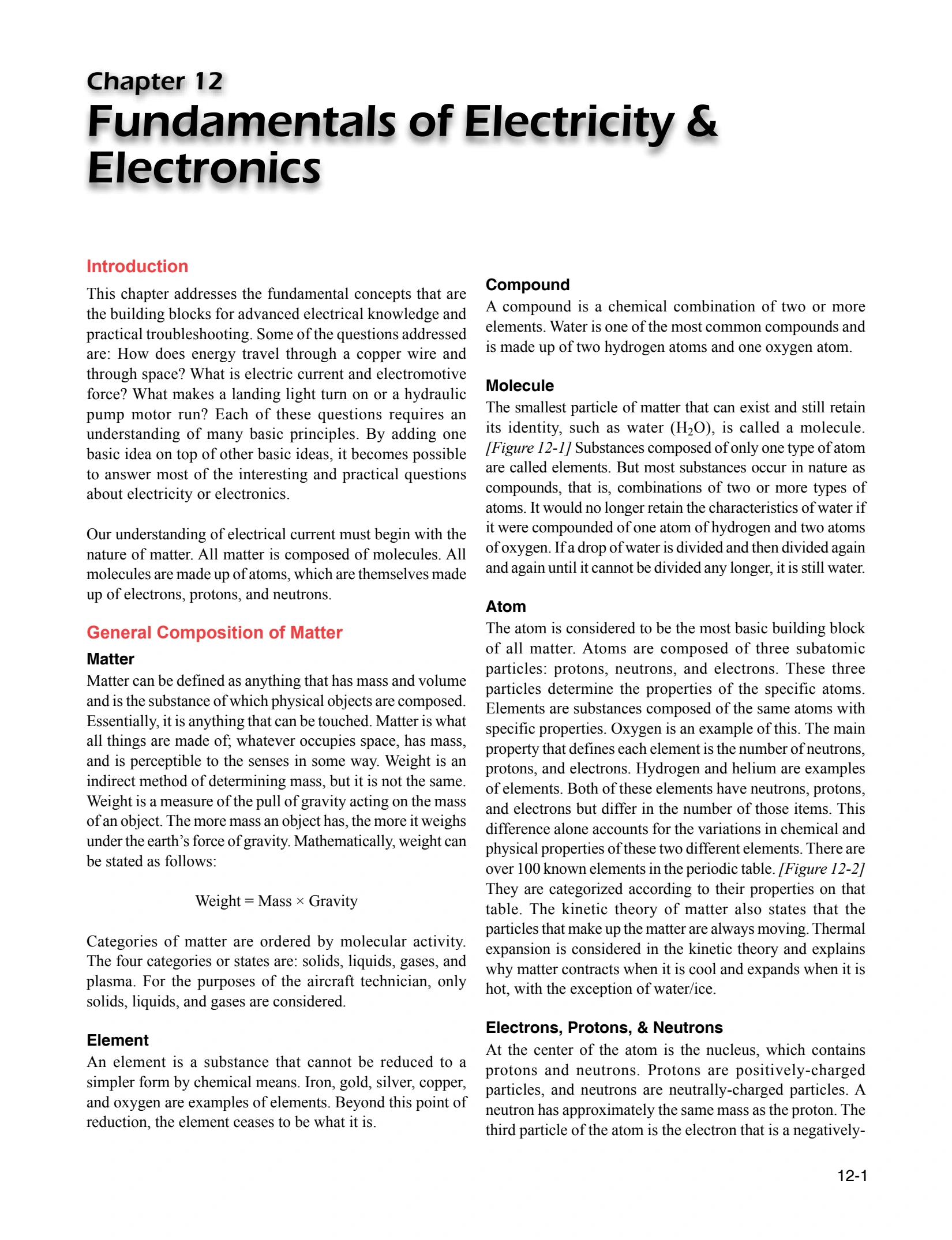 Chapter 12 opener: Fundamentals of Electricity & Electronics.