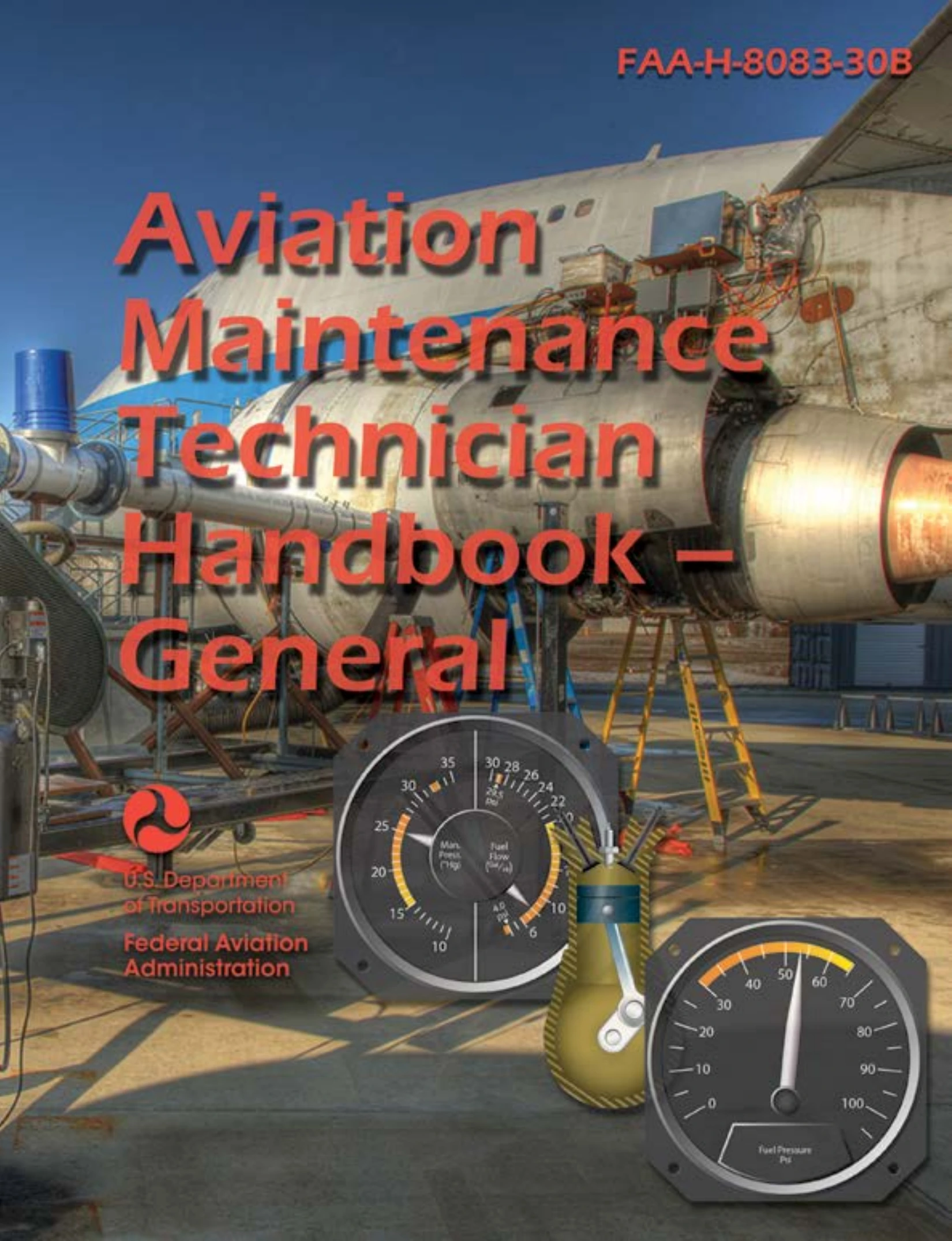 Front cover of the Aviation Maintenance Technician Handbook–General, FAA-H-8083-30B.