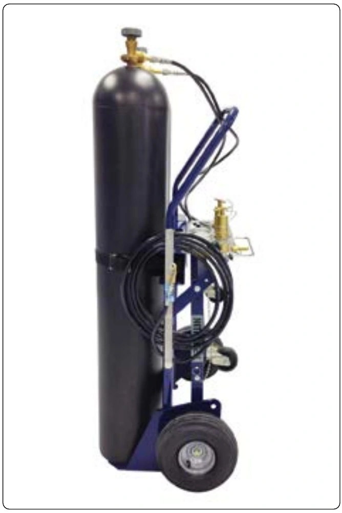 Figure 1-1. A typical nitrogen bottle.
