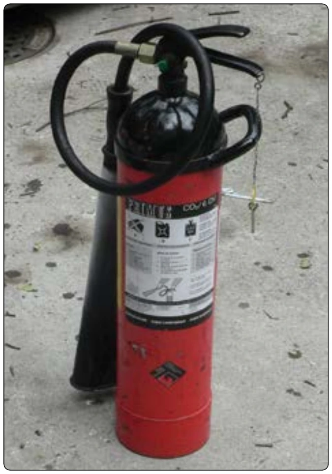 Figure 1-4. Carbon dioxide fire extinguisher.