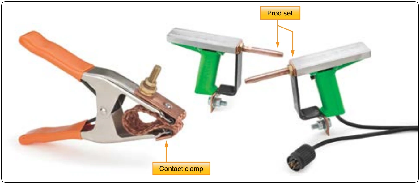 Figure 10-35. Magnetic particle inspection accessories.