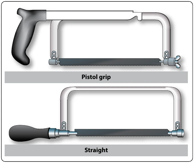 Figure 11-14. Hacksaws.