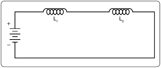 Figure 12-128. Two inductors in series.
