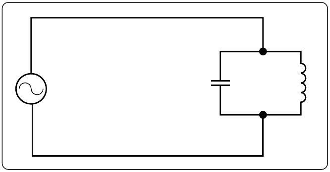 Figure 12-140. A parallel resonant circuit.
