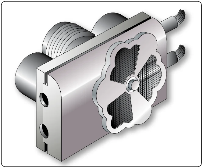 Figure 12-194. A battery quick-disconnect assembly.