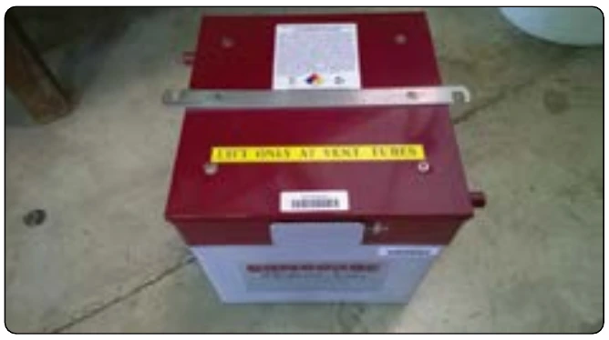 Figure 12-199. Sealed battery.