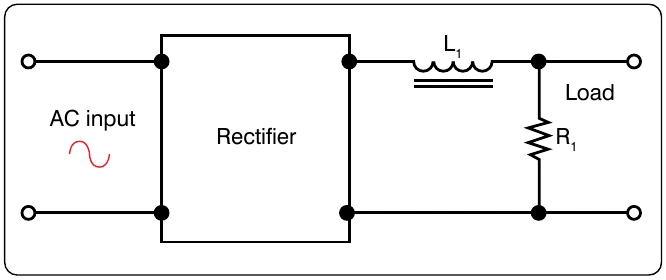 Figure 12-230. An inductor used as a filter.