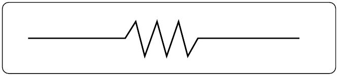 Figure 12-48. Fixed resistor schematic.