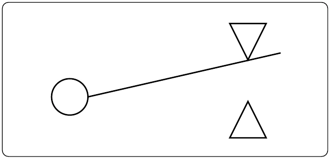 Figure 12-72. Single-pole, double-throw switch schematic symbol.