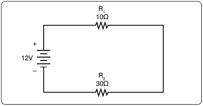 Figure 12-82. Simple DC circuit with additional resistor.