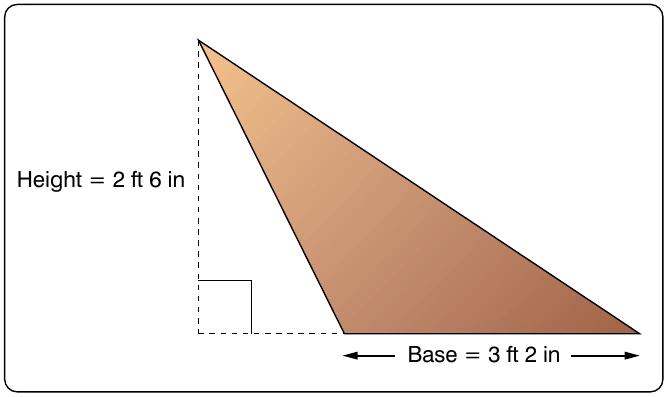 Figure 3-17. Obtuse triangle.