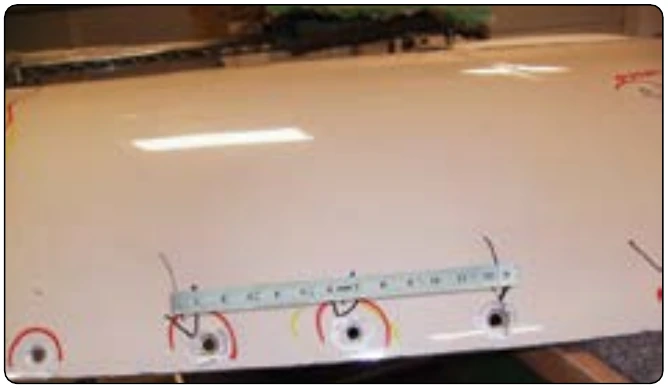 Figure 4-33. Digital image of damage.