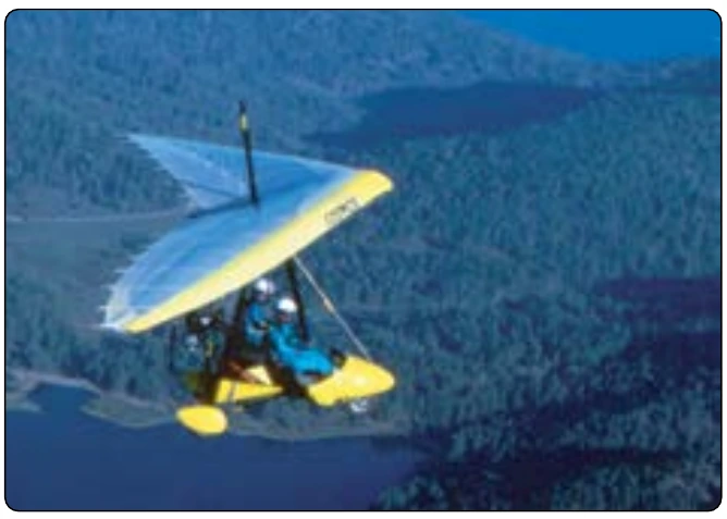 Figure 5-97. Weight-shift control aircraft in level flight.