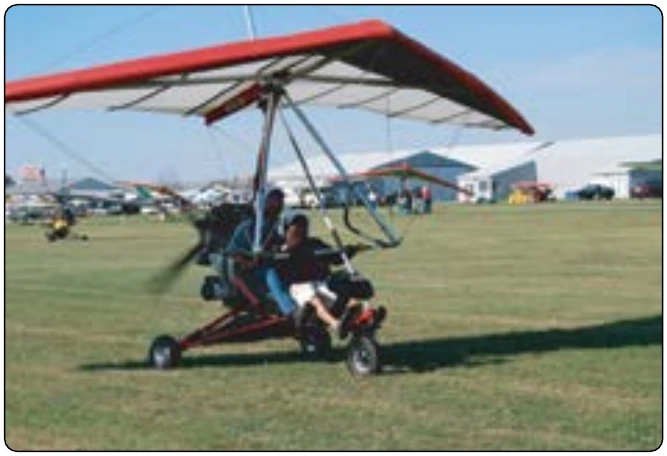 Figure 6-51. Weight and balance for a weight-shift control aircraft.