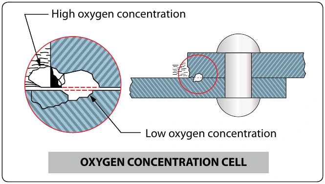 Figure 8-12. Oxygen concentration cell.