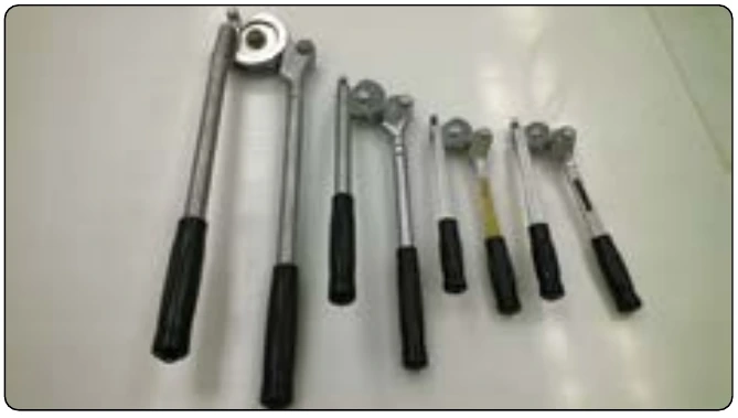Figure 9-6. Hand benders.