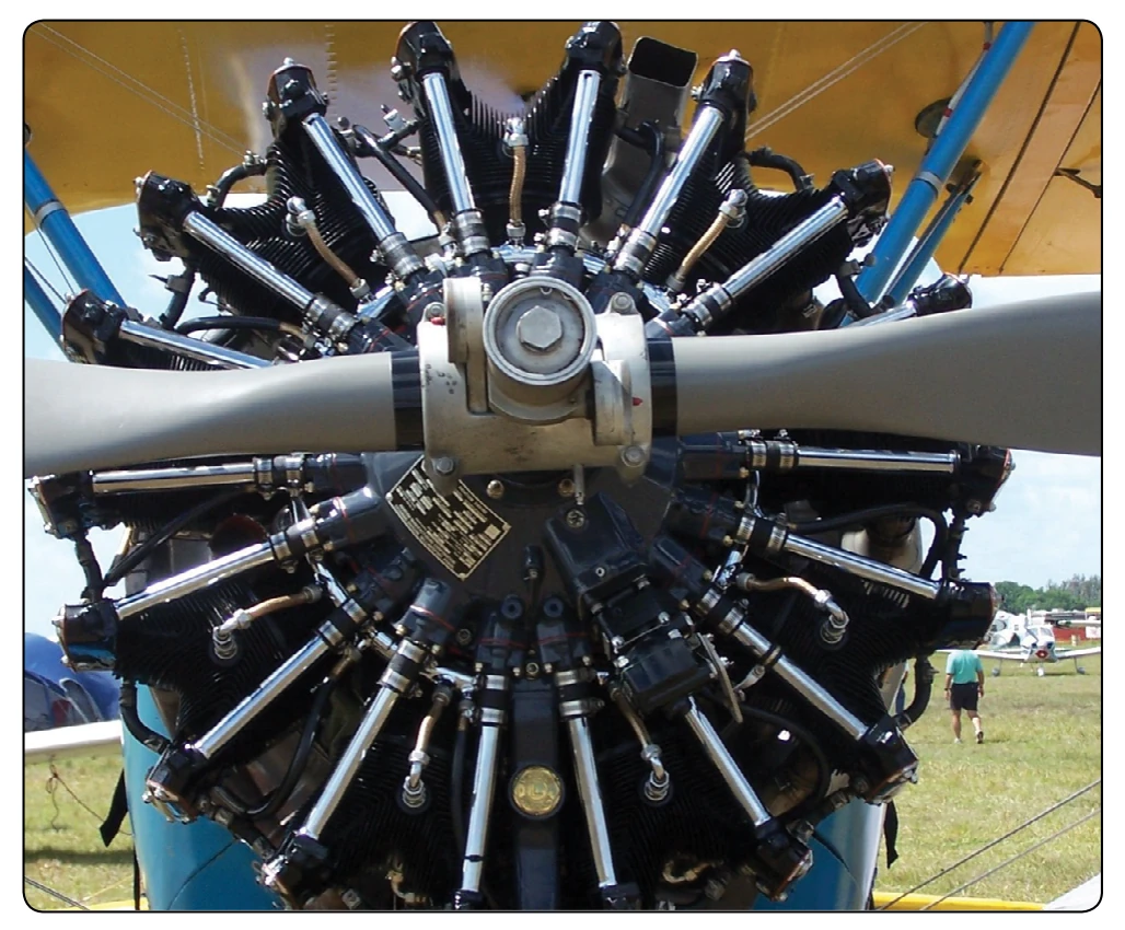 Radial engine.