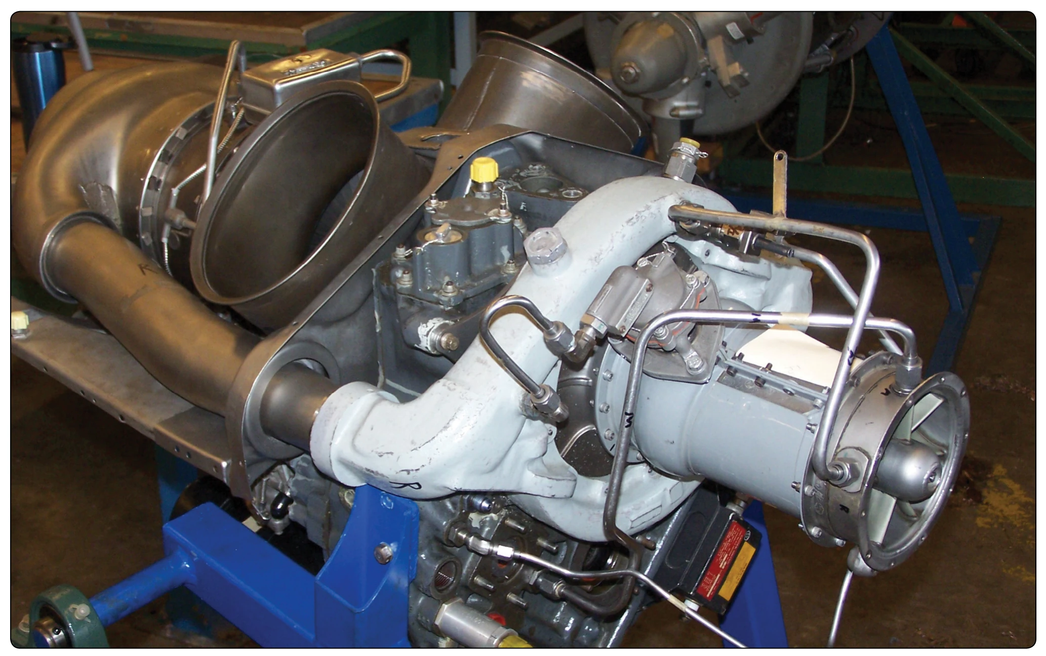 Turboshaft engine.