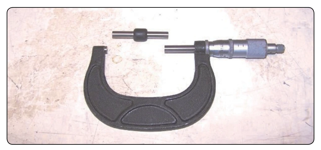 A micrometer.