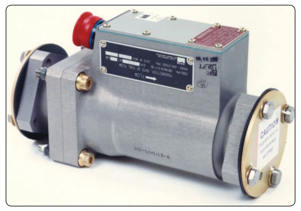 Fuel flow transmitter.