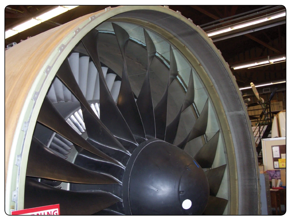 The air that passes through the inner part of the fan blades becomes the primary airstream.