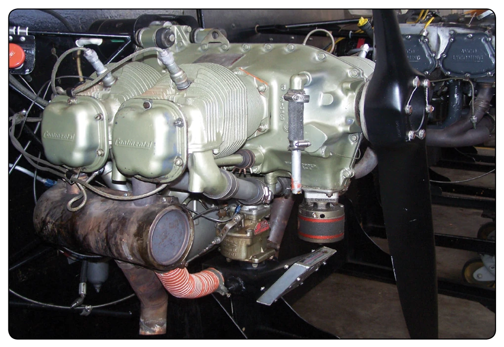 An example of a naturally aspirated reciprocating engine.