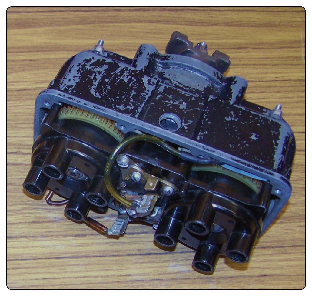 A dual magneto with two distributors.