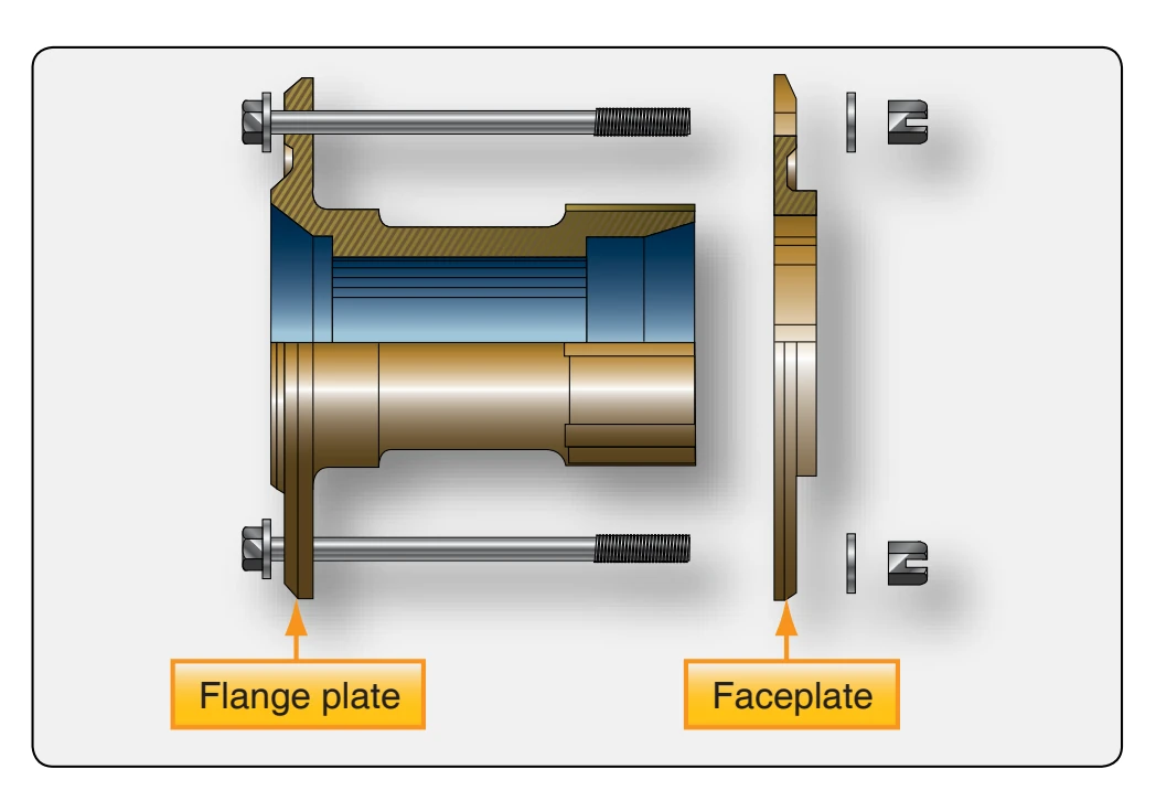 Hub assembly.