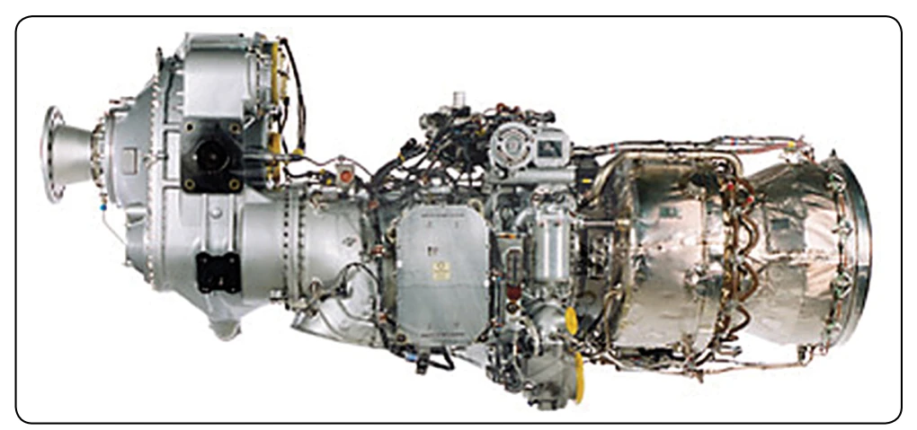 Pratt & Whitney 150 turboprop engine.