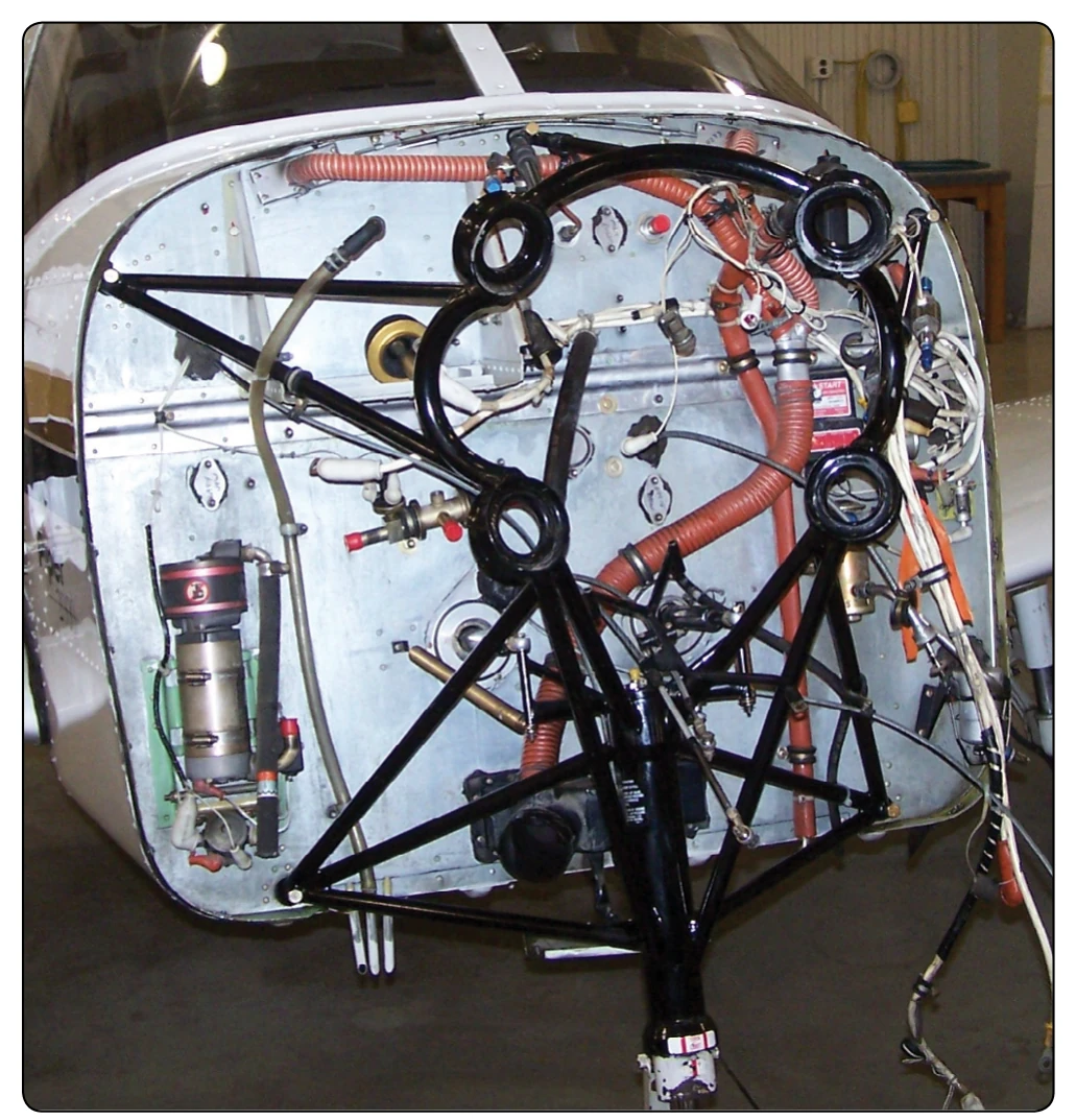 Engine mounting ring.
