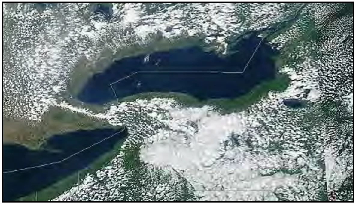 Figure 10-18. Sea Breeze/Lake Breeze Example (National Aeronautics and Space Administration (NASA))