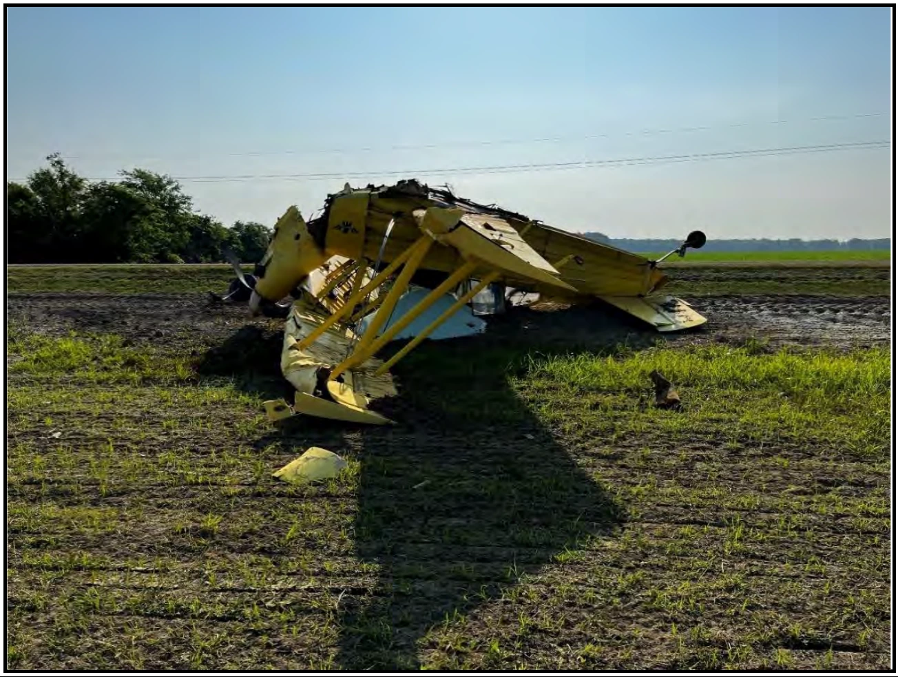 Figure 16-14. Accident Damage Caused by a Dust Devil
