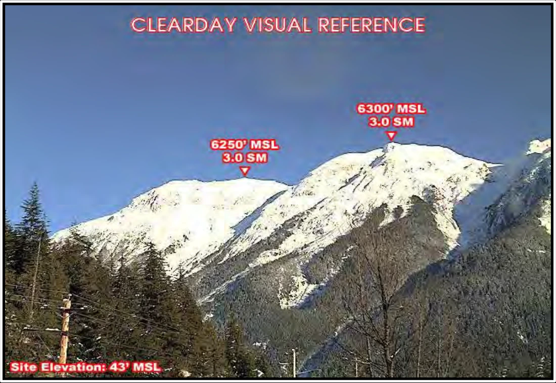 Figure 24-31. “Clear Day” Image from the Aviation Weather Camera at Hyder (4Z7), Alaska