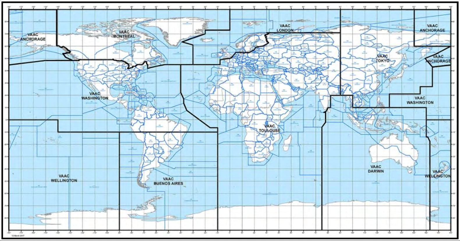 Figure 26-10. Volcanic Ash Advisory Centers