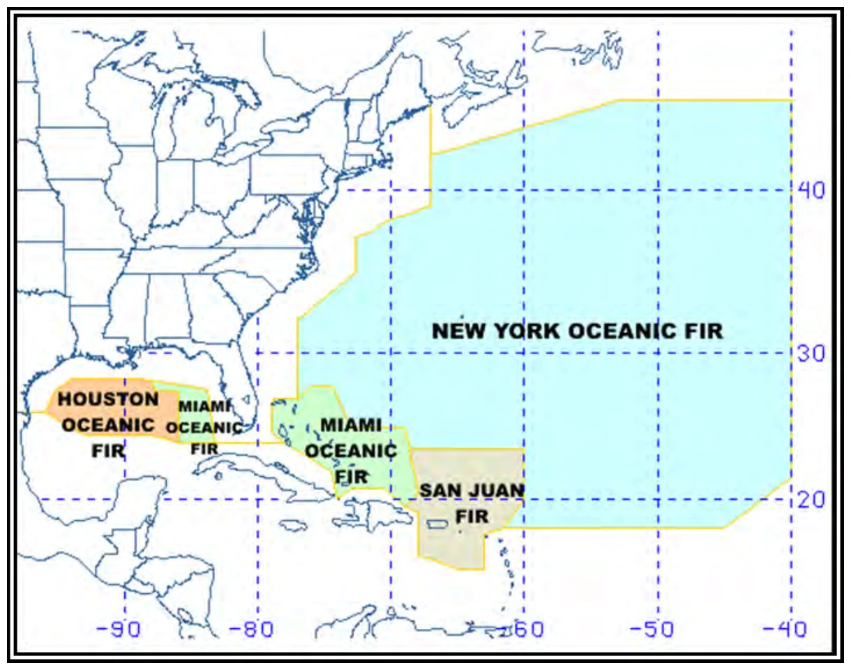 Figure 26-2. AWC SIGMET Areas of Responsibility—Atlantic Basin