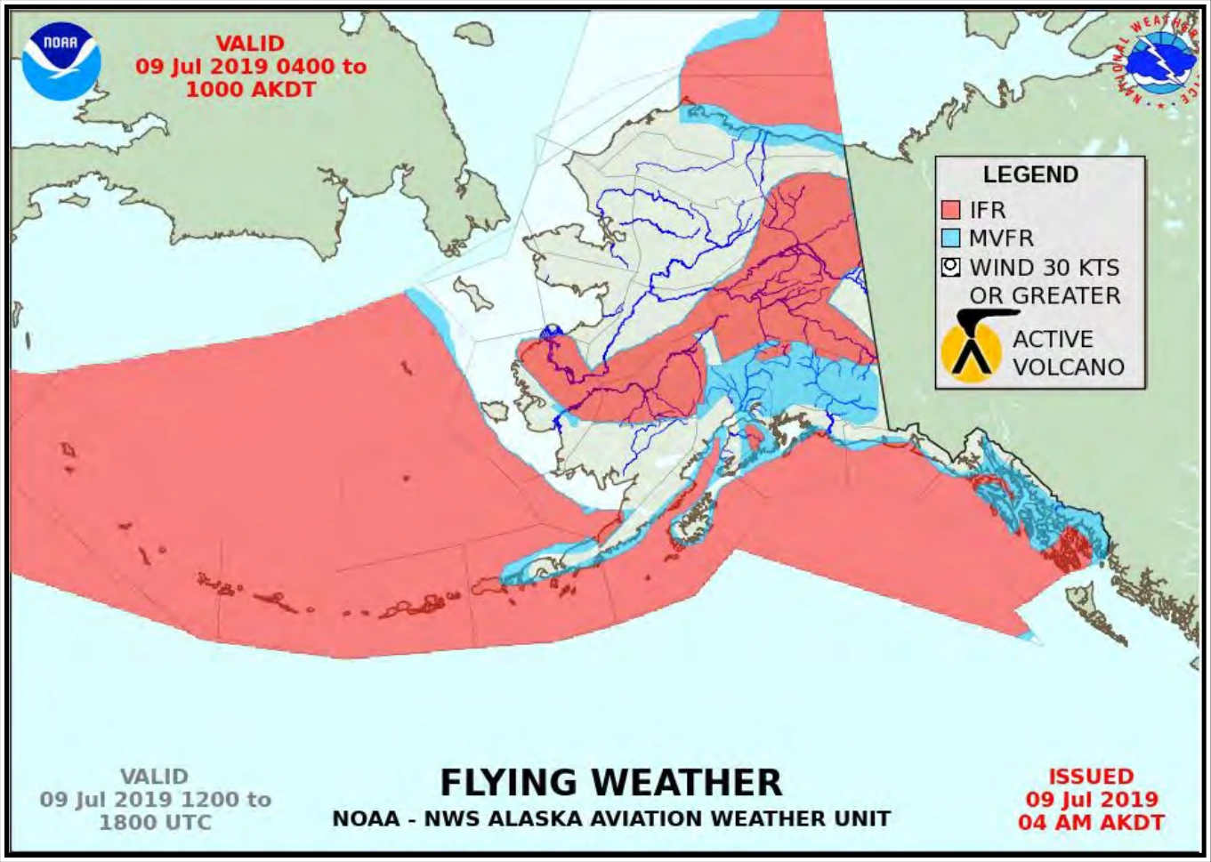 Figure 27-4. Alaska Flying Weather Example