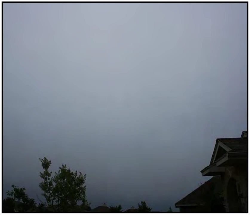 Figure A-7. Thick Altostratus (As) or Nimbostratus (Ns)