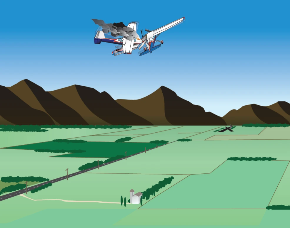 Figure 1-10. Most midair collision accidents occur in good weather.