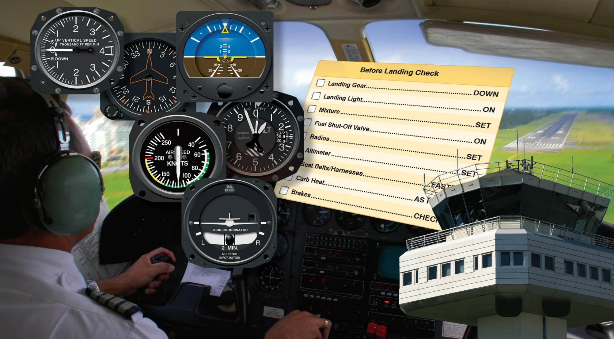 Figure 1-17. A sample checklist used by pilots.